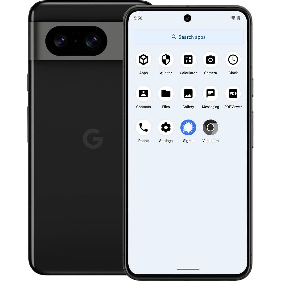 Google Pixel 8 - Krypterad